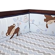 mod monkey crib bedding