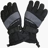 Spindrift Wanaka Mens Gloves Black/Charcoal