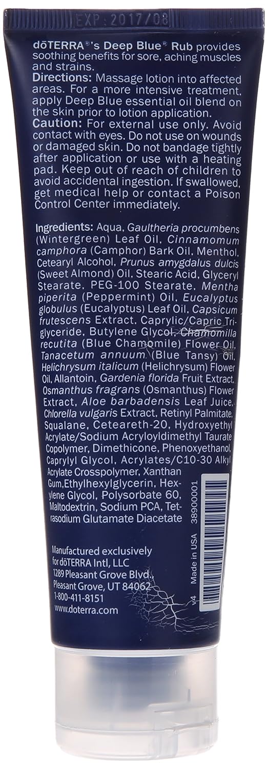 Amazon.com : doTERRA Deep Blue Rub, 4 oz : Pain Relief Rubs : Beauty Amazon.com : doTERRA Deep Blue Rub, 4 oz : Pain Relief Rubs : Beauty