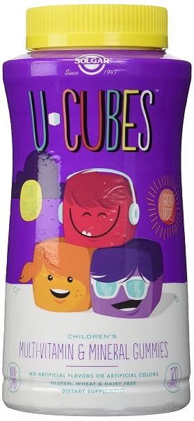Solgar U-Cubes Children's Multi-Vitamin & Mineral - 120 Gummies