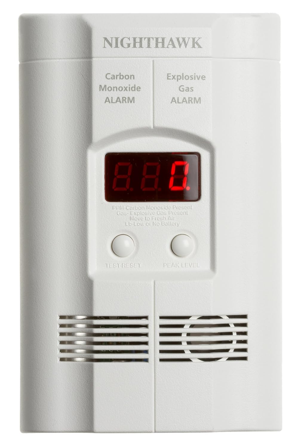 Kidde KNCOEG3 Nighthawk PlugIn Carbon Monoxide and Explosive Gas