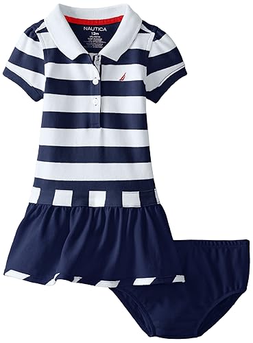 Navy polo dress girls