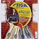 Stiga T0596 Premium 4-Player Table Tennis Set