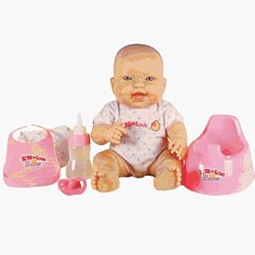Dolls By Berenguer 16182 Lots To Love Drink And Wet Doll Set - 14 Inches
