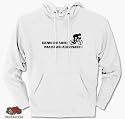 KANN ICH AUCH - MACH ICH ABER NICHT! RADFAHREN RENNRAD FAHRRAD Kapuzen-Sweat-Shirt S-XXL