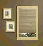 Mocha Brown Honeycomb Cellular Shade, 35x64