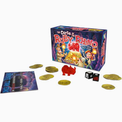 Childrens Toyshop  Toys : Gamewright the Curse of the Ruby Rhino, a Dastardly Dice Game