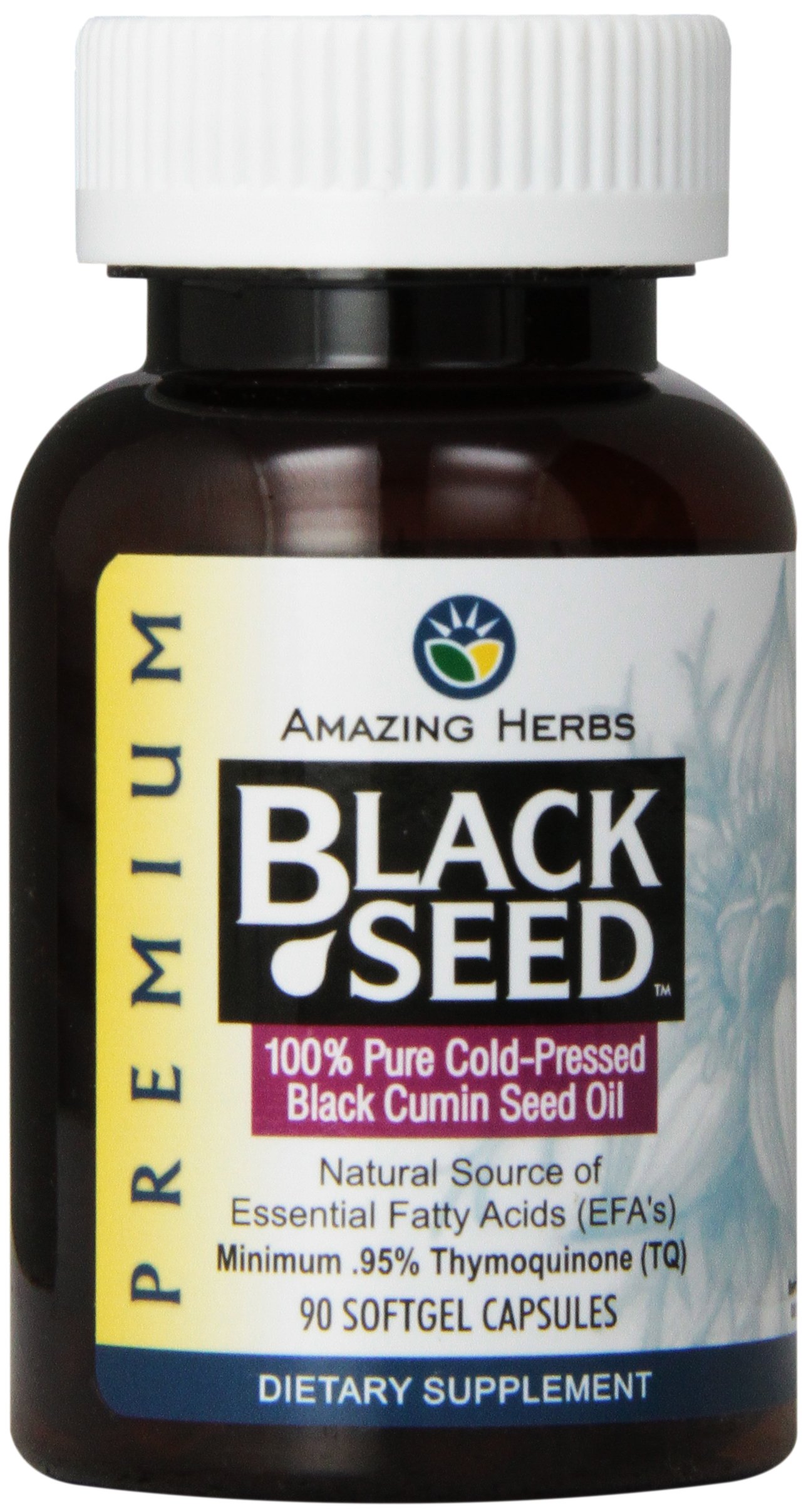 Amazing Herbs ColdPressed Black Seed Oil