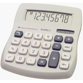 Texas Instruments TI1795SV Solar Calculator by Texas Instruments