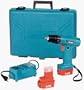 Makita 6222DWLE 9.6 Volt Drill Kit with Two Batteries and Flashlight