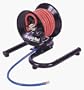 Rapid Reel BY13K 100 3/8-Inch Air Hose Reel Caddy with Stand (Hose not included)