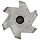 Alvord Polk 101-0 High-Speed Steel Hand Reamer, Straight Flute, Right-Hand Cut, Uncoated (Bright)