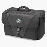 Shenandoah 519 All Black deep square gadget digital SLR outdoor user-friendly functional camera bags cases perfect for Canon EOS-1Ds Nikon D3 and all SLR cameras with battery grip or winder and many lenses