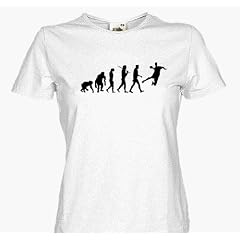 STANDARD EDITION Handball Handballer Evolution Girlie-Shirt