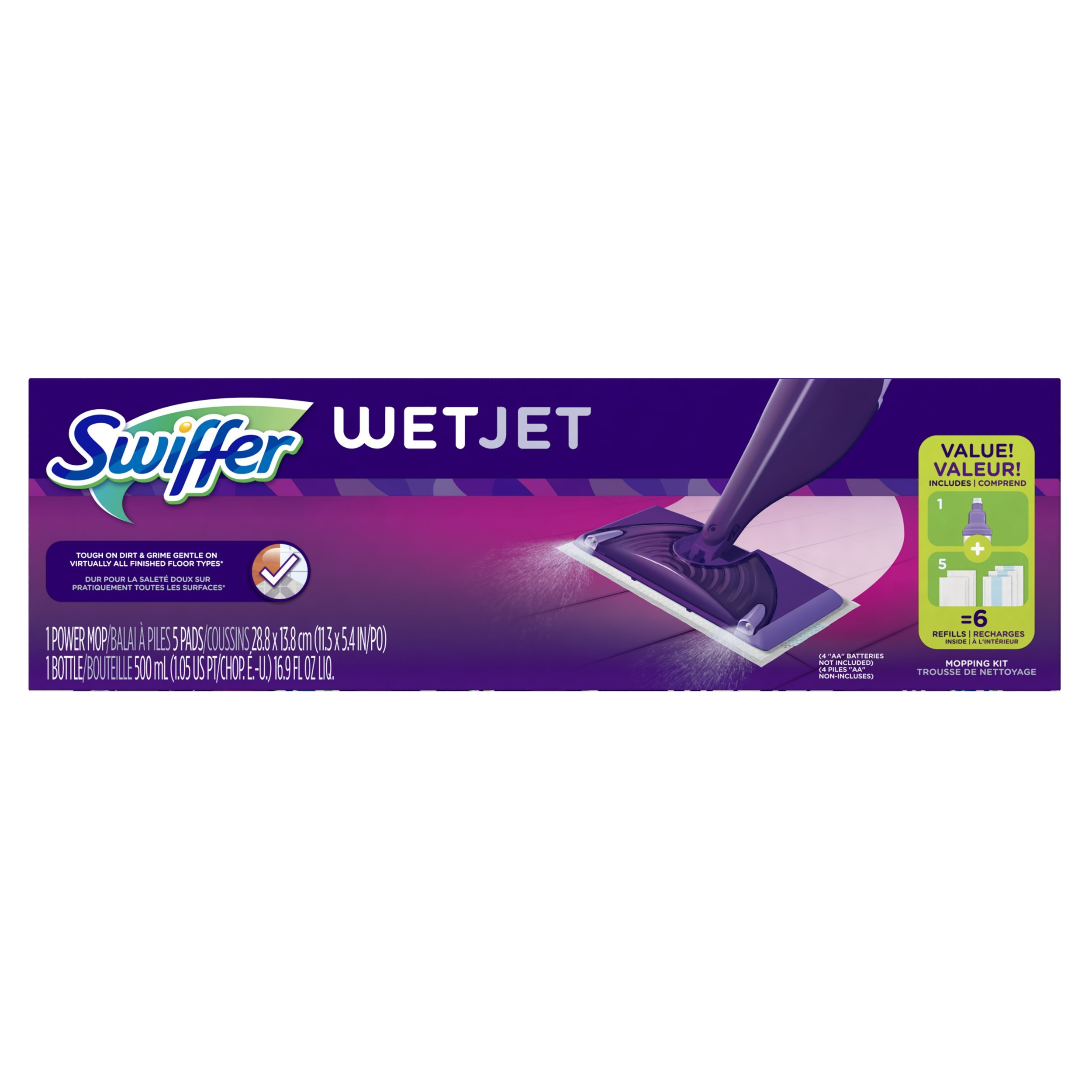 Swiffer Wetjet Floor Mop Starter Kit (Packaging May Vary) Wet Jet eBay
