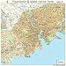 Huge Street & Road Map of Norwalk, Connecticut CT - Printed poster size wall atlas of your home town