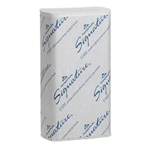 Georgia-Pacific Signature 21000 White 2-Ply Premium Multifold Paper Towel, 9.4" Length x 9.2" Width (Case of 16 Packs, 125 per Pack)