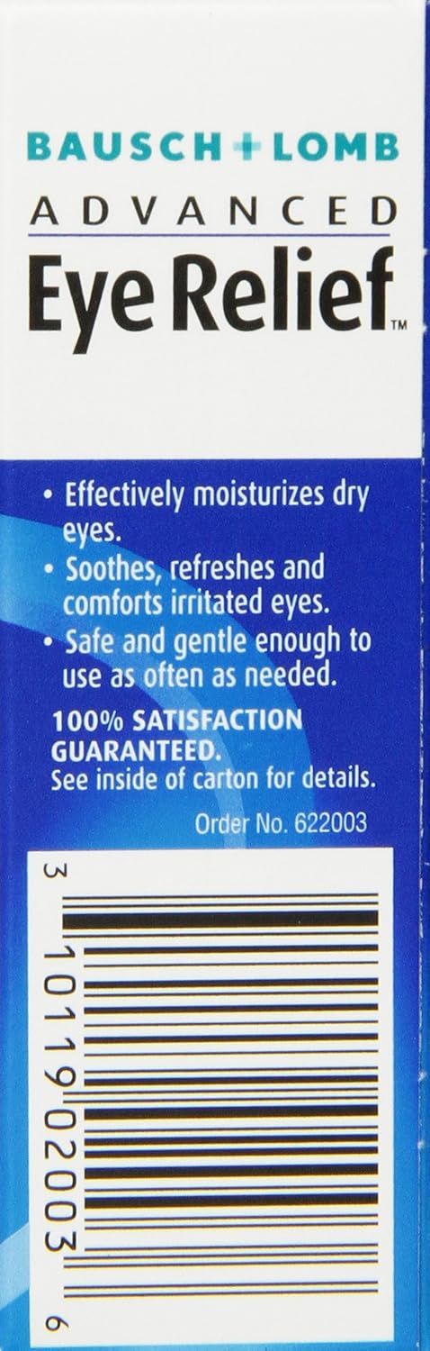 Amazon.com: Bausch & Lomb Advanced Eye Relief, Dry Eye ...