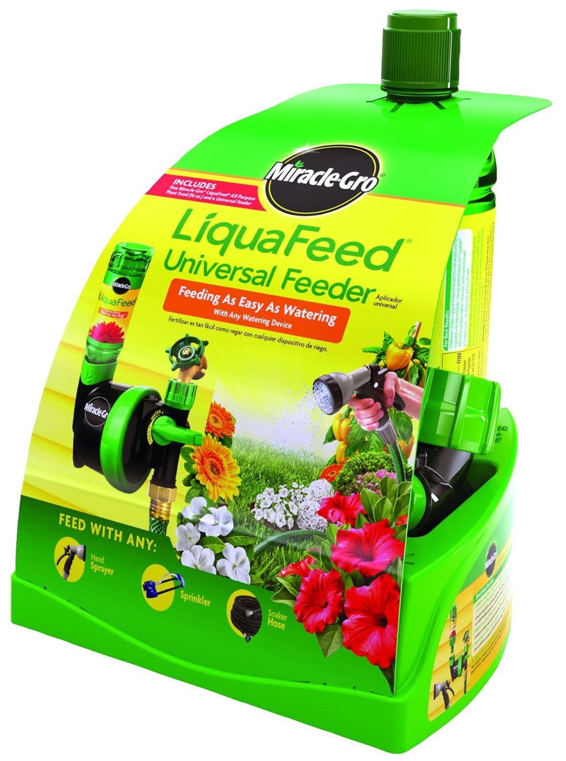 MiracleGro Liquafeed Universal Feeder Starter Kit 16oz , New, Free