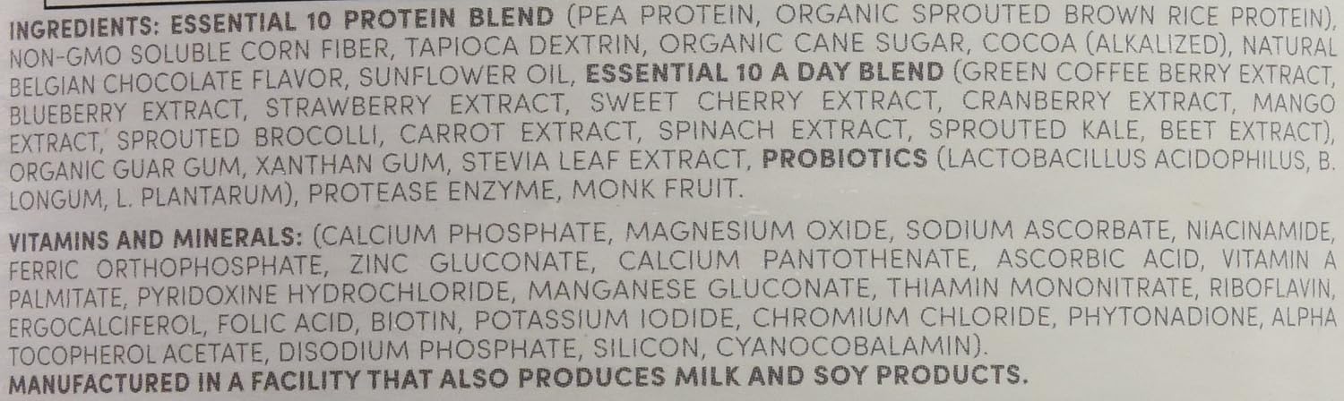 Amazon.com: Designer Protein Essential 10 Meal Plant-Based ... Amazon.com: Designer Protein Essential 10 Meal Plant-Based ...