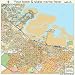 Huge Street & Road Map of Redwood City, California CA - Printed poster size wall atlas of your home
