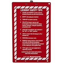 Brady Clip Board for Lockout Procedure Forms