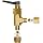 Ham-Let H1200 Series  Brass Toggle Valve, Angle, 1/4" Let-Lok Fitting