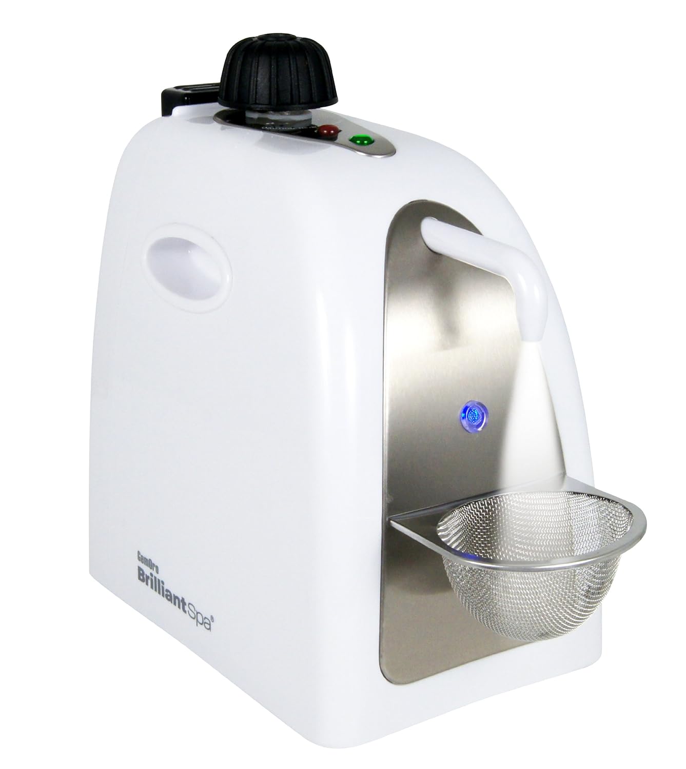 White Spa Slate Ultrasonic Steamer Combination Jewelry Steam Cleaner