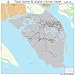 Huge Street & Road Map of Parris Island, South Carolina SC - Printed poster size wall atlas of your