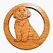 CAMIC designs DOG009M Laser-Etched Maltese Dog Magnets - Set of 6