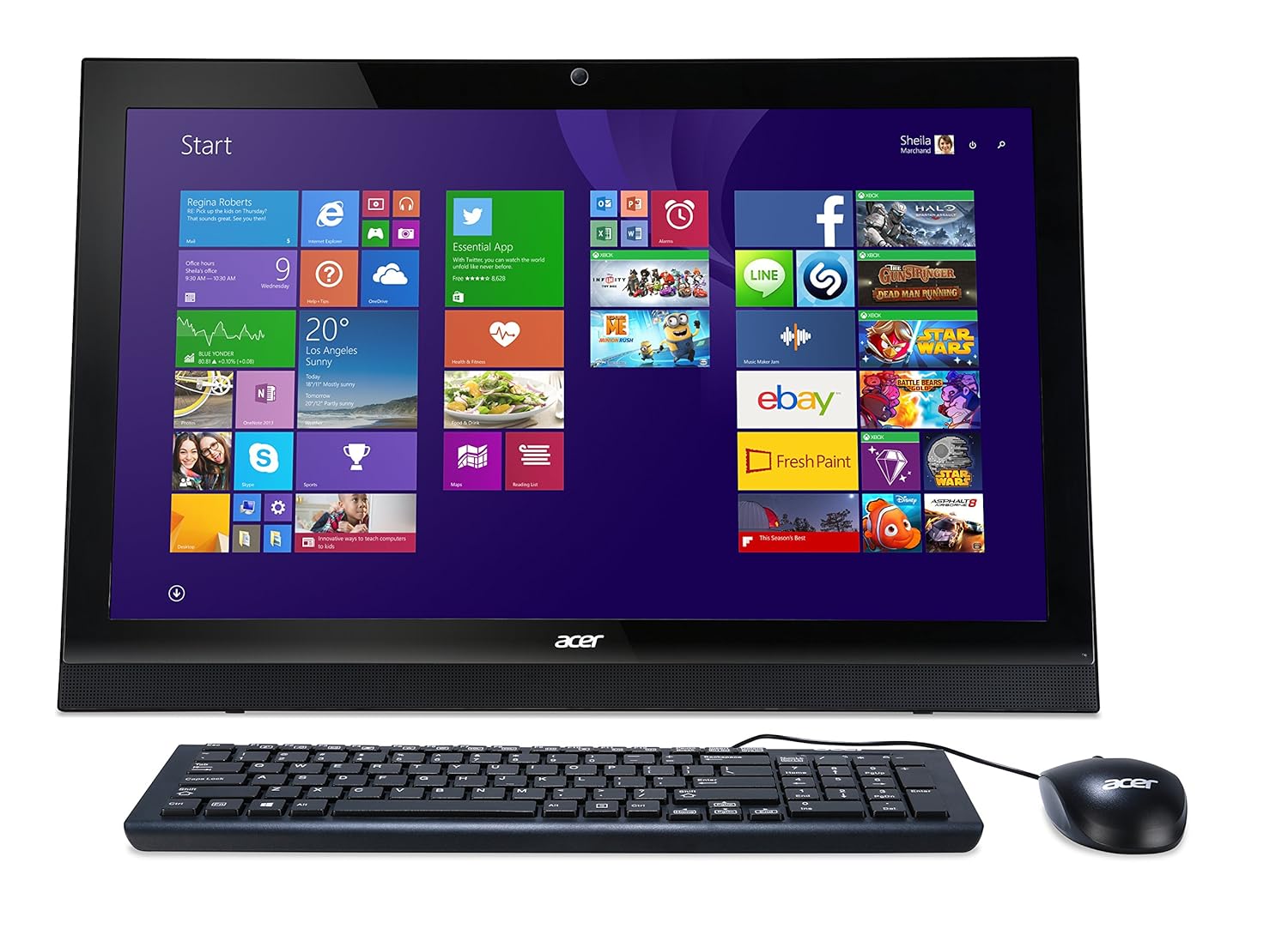 Acer Quad Core Allinone 22 Acer Quad Core Allinone 22