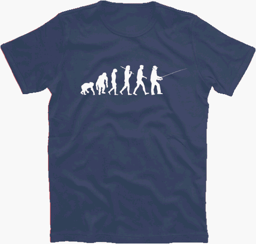 ANGLER EVOLUTION T-Shirt S-XXL Navy L