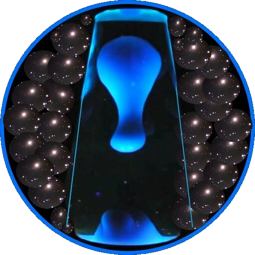 溶岩ランプ - 緩和夜の光