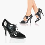 VANITY-451, 4'' Open Oxford Style Lace-Up Pump up to Size 16