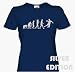 SILBER EDITION HANDBALLER EVOLUTION handball Girlie-Shirt Navy L