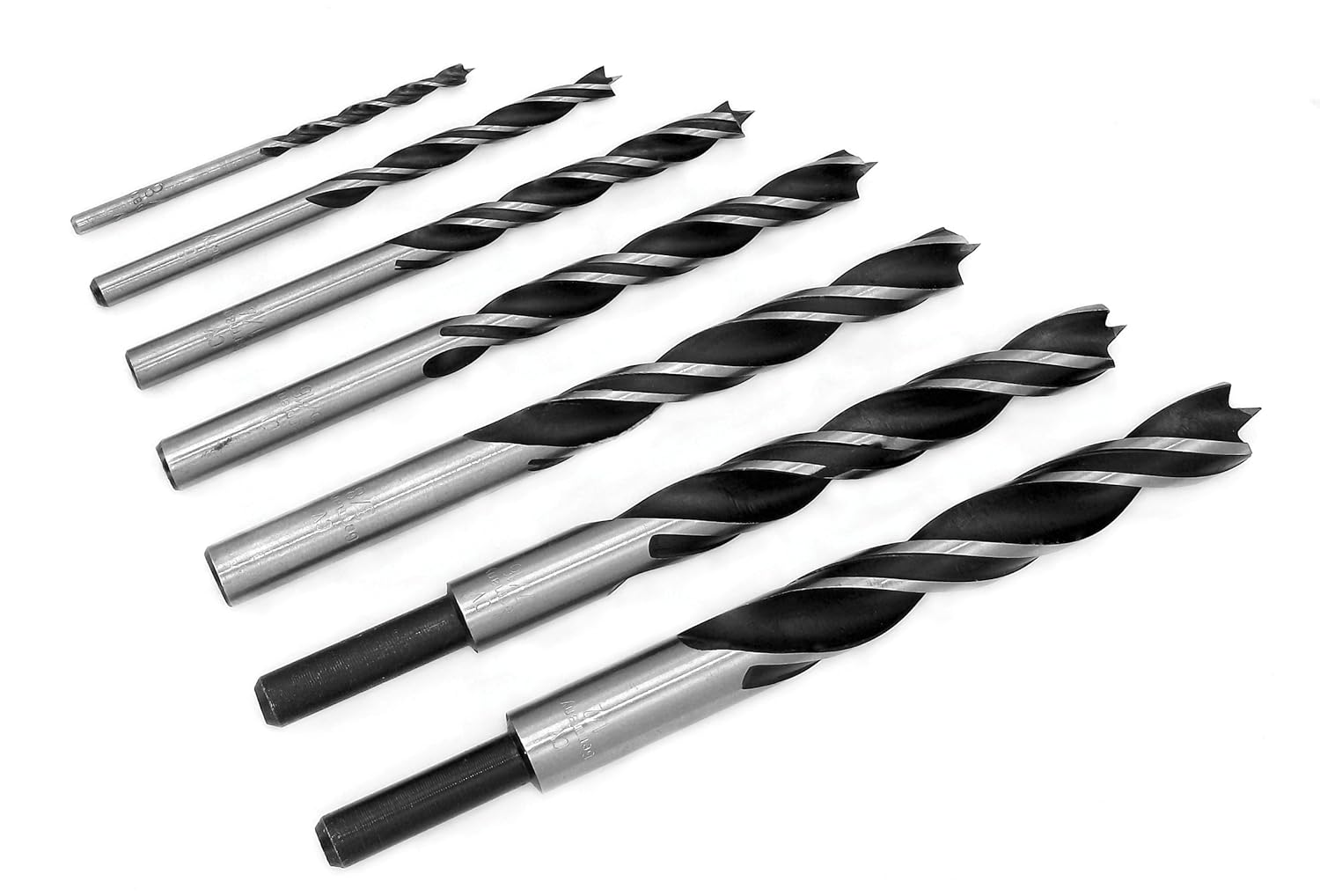 Colt 10701812 TwinLand Brad Point Wood Drilling Bits Set in Plastic