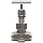 Parker U Series Stainless Steel 316 High Temperature Needle Valve, Inline, T-Bar Handle, Blunt Stem, NPT Female