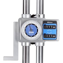 Mitutoyo 192-133 Dial Height Gauge, 0-1000mm Range, 0.01mm Resolution, +/-0.07mm Accuracy, 17.0kg Mass