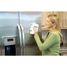 Gleen 3817 Green Cleaning Cloth 16-inch by 16-inch, 5 Pack