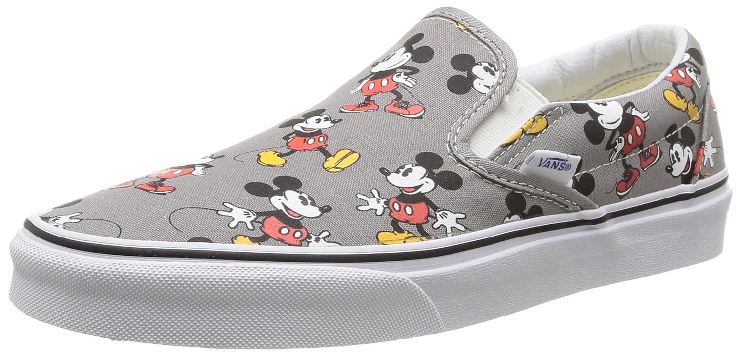 mickey mouse slip on vans