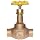 Apollo 120S Series Bronze Globe Valve, Class 125, Inline, Threaded Bonnet, PTFE Seat, Solder End