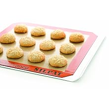 Silpat Non-Stick Silicone Commercial Size Baking Mat, 16.5-Inch by 24.5-Inch