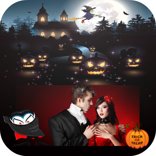 Haunted Halloween Photo Frames