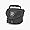 Ozark 505 Black small compact soft tough durable digital camera camcorder three 3 our 4 inch lens bags cases pouches