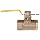 Apollo 75-100 Series Bronze Ball Valve, Two Piece, Inline, Lockable Lever, NPT Female
