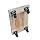 Vestil HDOS-1624-9 Solid Deck Hardwood Dolly with Hard Rubber Casters, 900 lbs Capacity, 24" Length x 16" Width x 5-1/2" Height