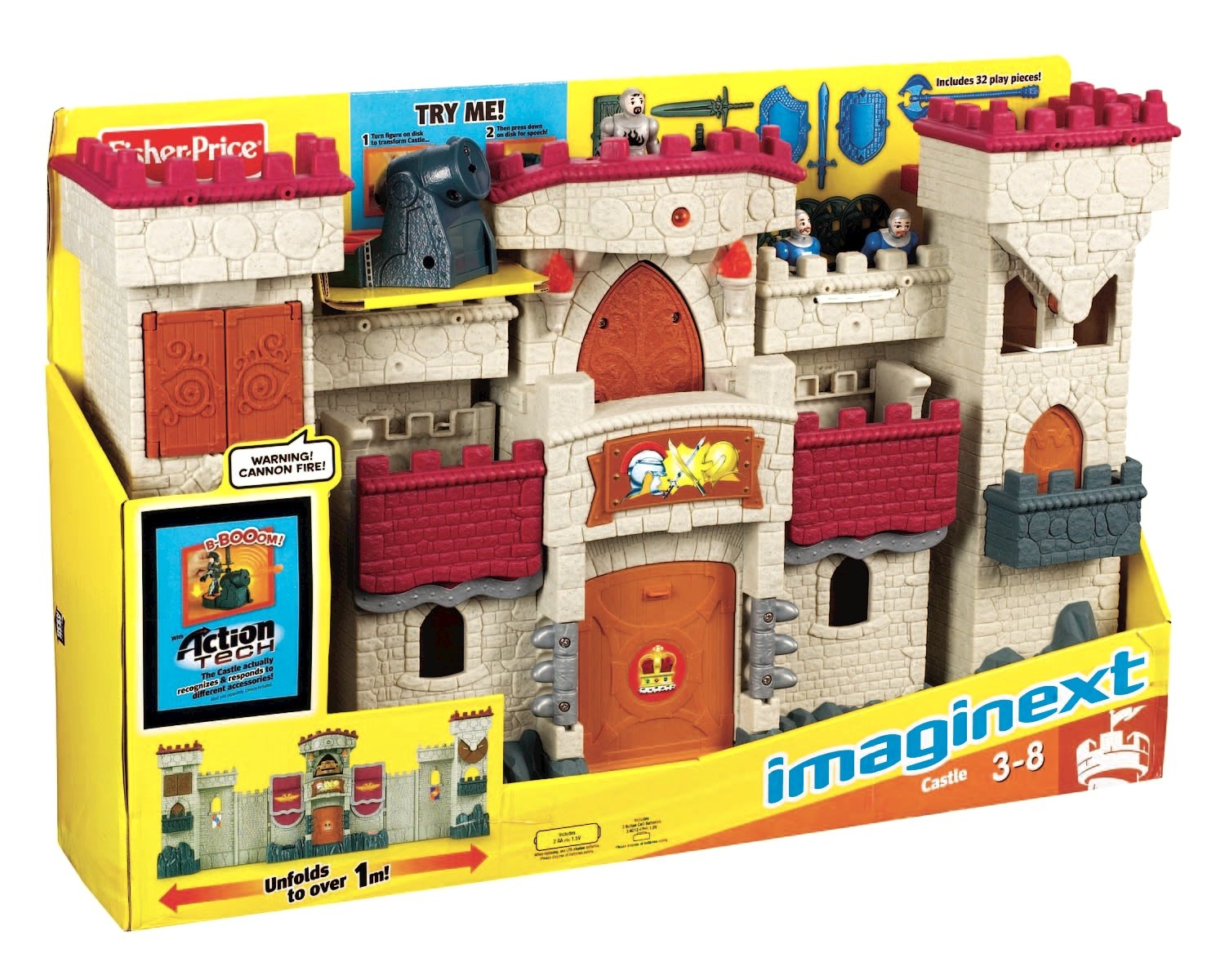 NEW Fisher Price Imaginext Castle Tower knights armour Hero figures Toy