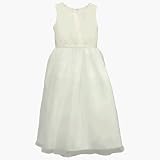 Us Angels Sleeveless Organza A-Line Dress