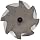 Union Butterfield 4535 High-Speed Steel Chucking Reamer, Right Hand Spiral Flute, Round Shank, Uncoated (Bright) Finish
