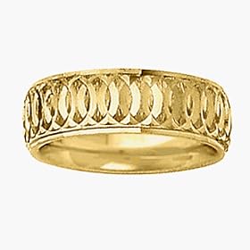 6mm 14K Yellow Gold Ring